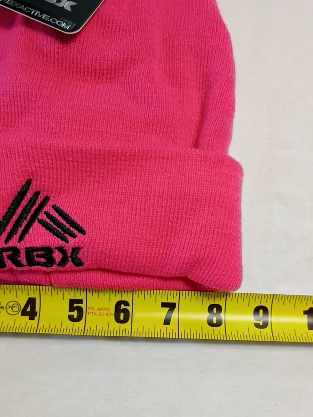 NWT RBX Girls Pink Beanie and Glove Set One Size Winter Outdoor